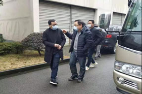 歡迎區政府領導蒞臨海上鮮視察復工和防疫工作，助推有序復工！