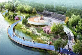 一湖兩岸再升級(jí) | 白云湖核心景觀帶開工建設(shè)